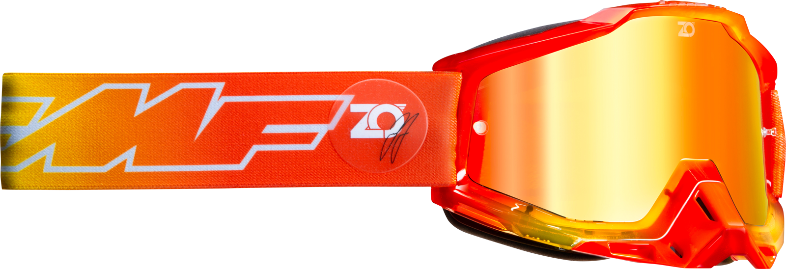 FMF PowerBomb Goggles - Osborne - Red Mirror F-50037-00009 2601-3136