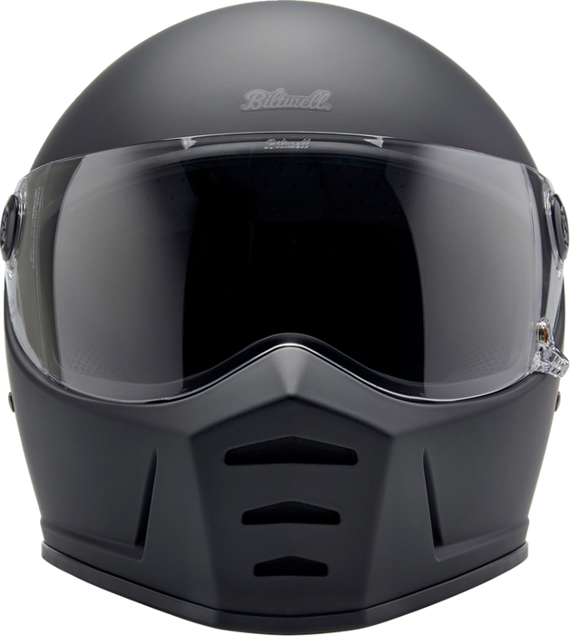 BILTWELL Lane Splitter Helmet - Flat Black - XL 1004-201-505