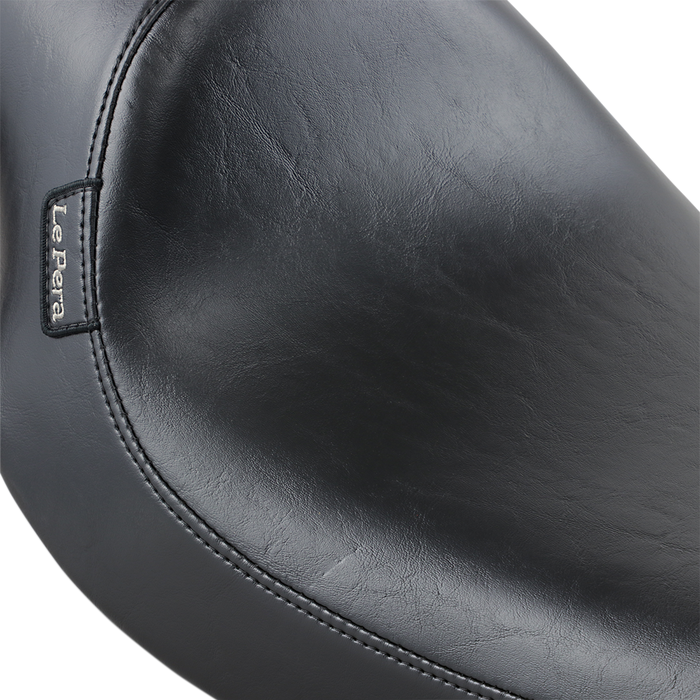 LE PERA Silhouette Full-Length Seat - Smooth - Black - Dyna '91-'95 L-861