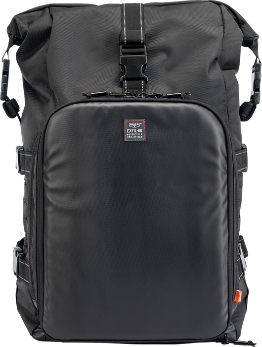 BILTWELL EXFIL-80 Motorcycle Bag - Gen 2 - Black 3014-01