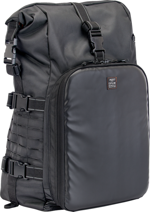 BILTWELL EXFIL-80 Motorcycle Bag - Gen 2 - Black 3014-01