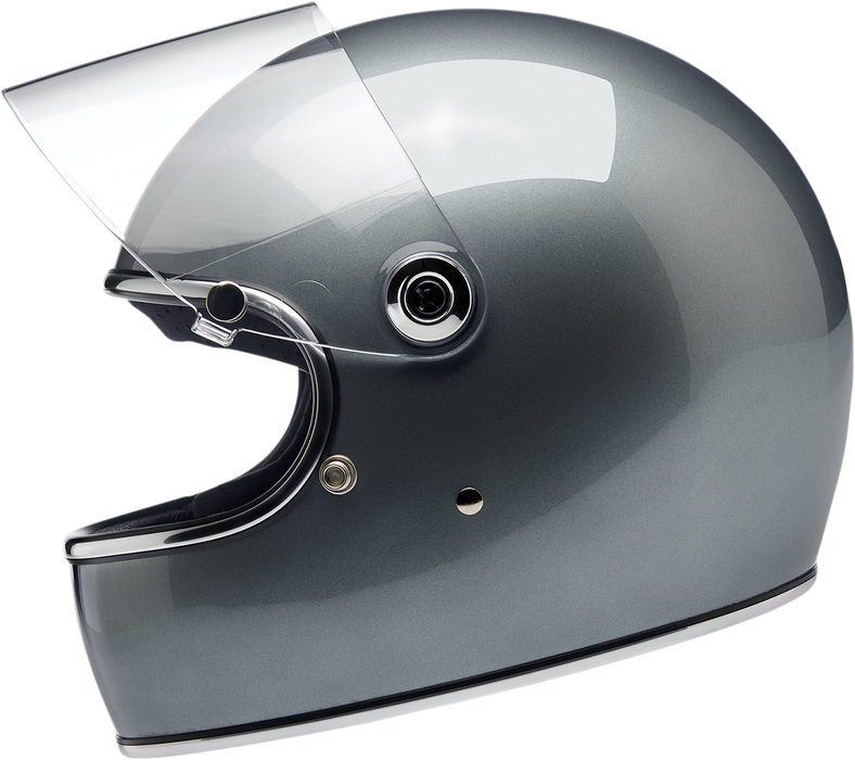 BILTWELL Gringo S Motorcycle Helmet - Metallic Sterling - XS 1003-340-101