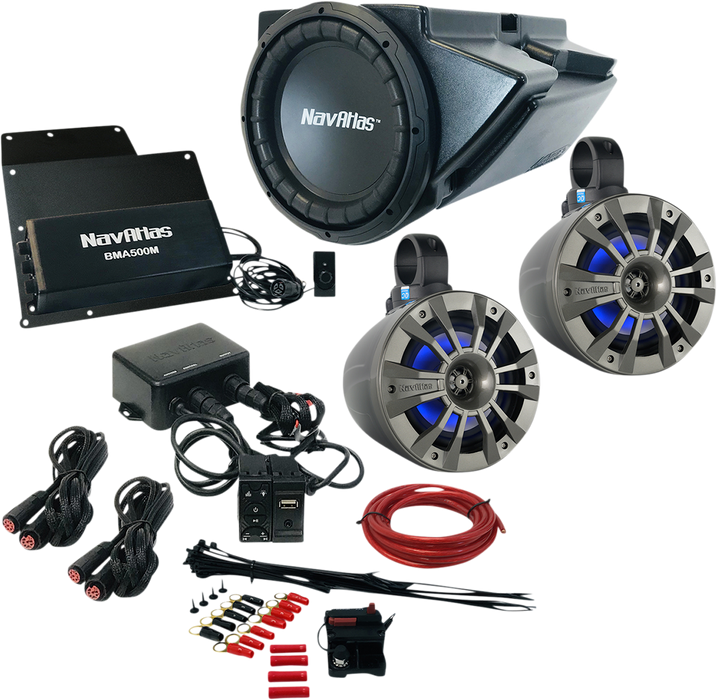 NAVATLAS Audio Kit - Zone 3 - Turbo RZR2ZONE3