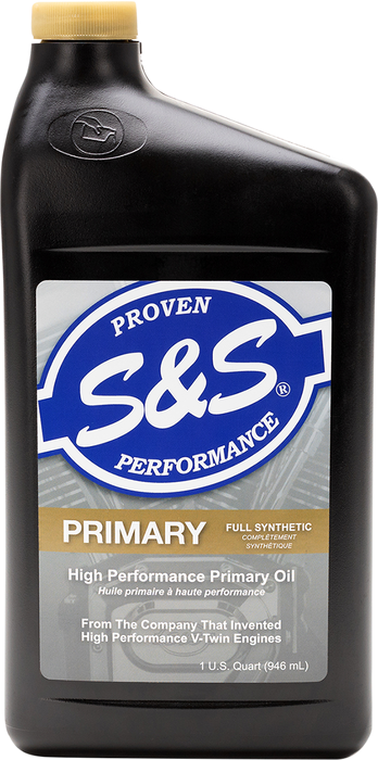 S&S CYCLE Synthetic Primary Oil - 1 U.S. quart 153757