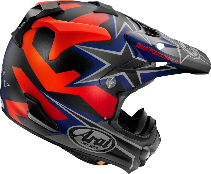 ARAI VX-Pro4 Motorcycle Helmet - Stars & Stripes - Black Frost - Medium 0110-8208