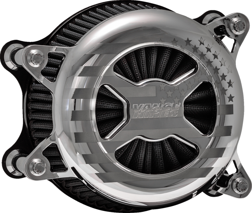 VANCE & HINES VO2 America Air Cleaner - Chrome - XL 72339FG