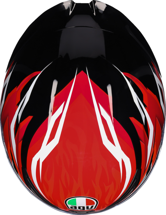 AGV K1 S Helmet - Lion - Black/Red/White - XL 2118394003-035-XL