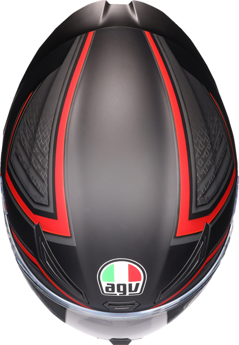 AGV K1 S Helmet - Sling - Matte Black/Red - Small 2118394003-038-S