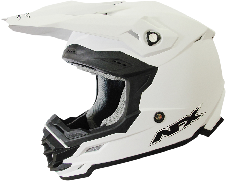 AFX FX-19R Motorcycle Helmet - Matte White - Large 0110-7060