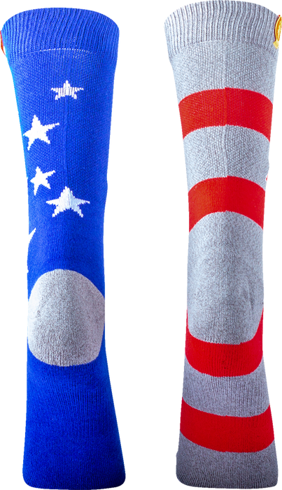 FMF Stars and Stripes Socks - Navy - One Size SP22194906 3431-0731