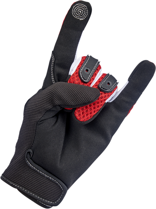 BILTWELL Anza Gloves - Red - XS 1507-0801-001