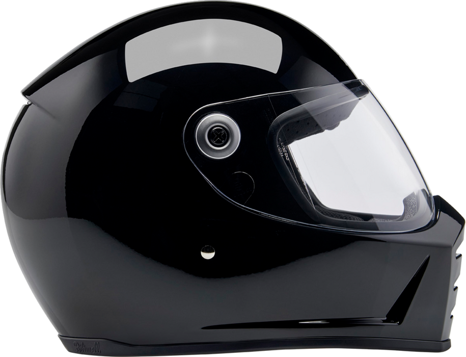 BILTWELL Lane Splitter Motorcycle Helmet - Gloss Black - Medium 1004-101-503