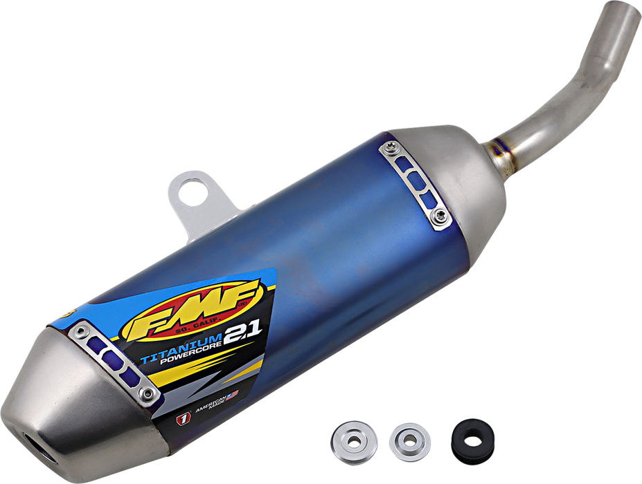 FMF Powercore 2.1 Muffler - Titanium 025192 1821-1748