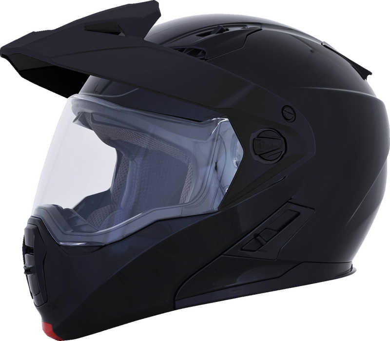 AFX FX-111DS Motorcycle Helmet - Gloss Black - XL 0140-0130