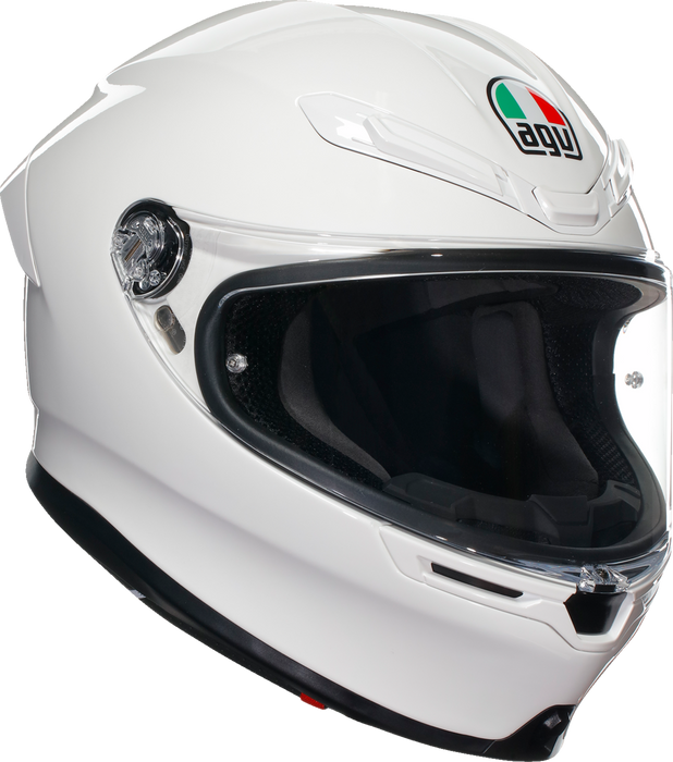 AGV K6 S Motorcycle Helmet - White - Medium 2118395002010M