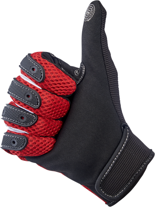 BILTWELL Anza Gloves - Red - Small 1507-0801-002