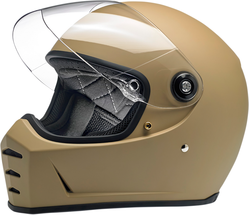 BILTWELL Lane Splitter Motorcycle Helmet - Flat Coyote Tan - XS 1004-214-101