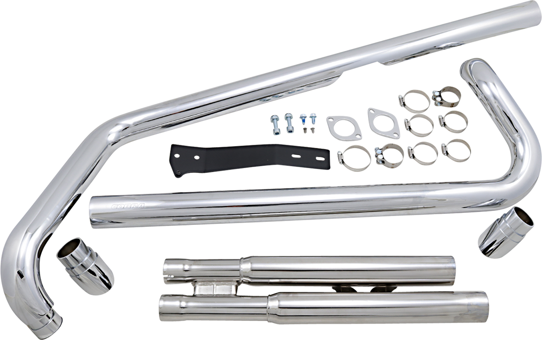 COBRA Speedster Slashdown Exhaust - XV1600/1700 2821