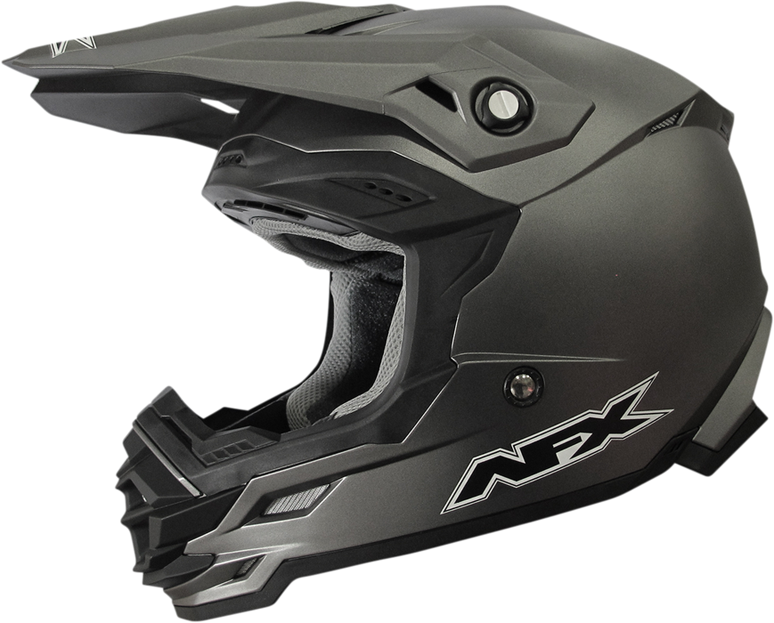 AFX FX-19R Motorcycle Helmet - Frost Gray - XS 0110-7051