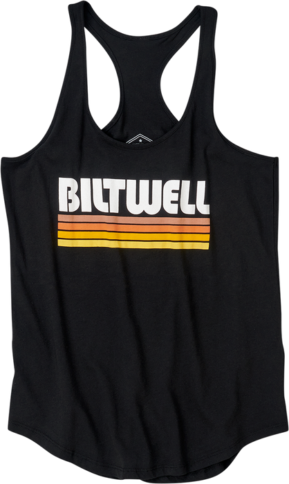 BILTWELL Women's Surf Tank Top - Black - Medium 8142-045-003