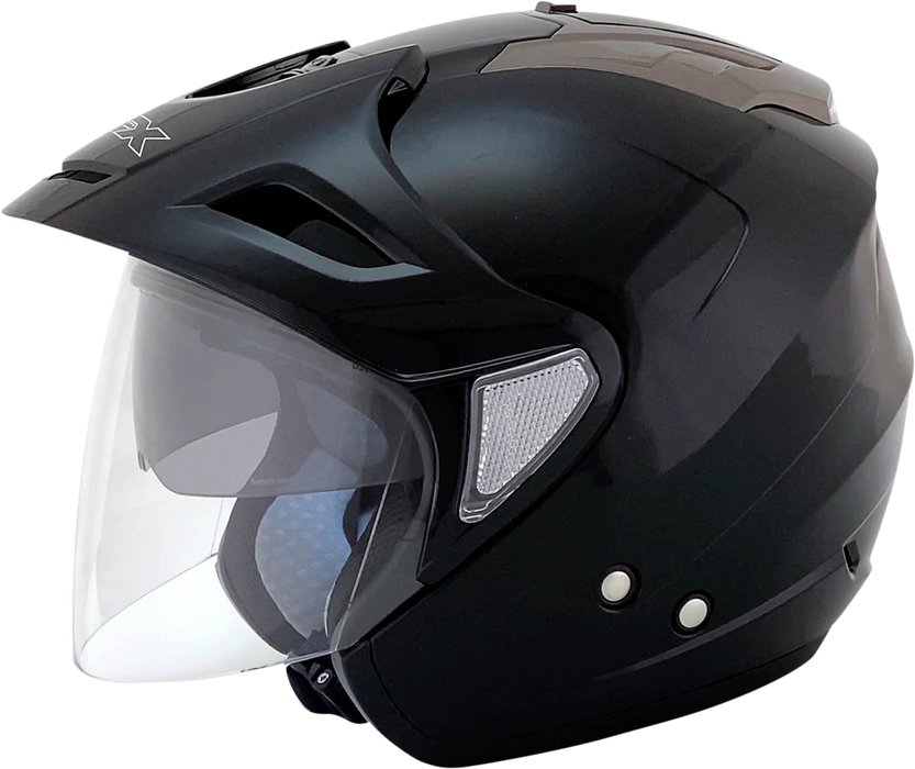 AFX FX-50 Motorcycle Helmet - Gloss Black - XS 0104-1363