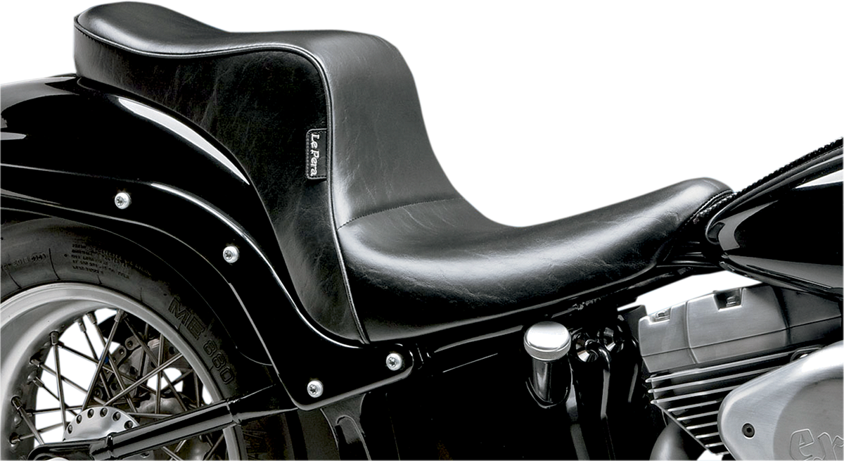 LE PERA Cherokee Seat - Smooth - Black - FXST/FLST LK-020