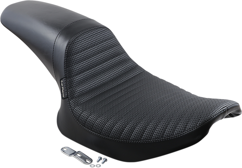 LE PERA Daytona Sport Seat - Basketweave/Pleated - Black L-541BWPT