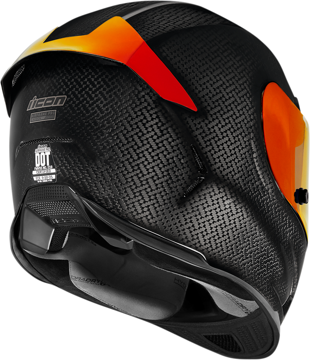 ICON Airframe Pro™ Motorcycle Helmet - Carbon - Red - Small 0101-14013