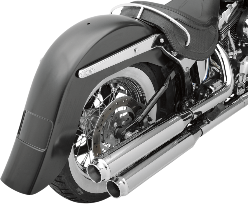 KLOCK WERKS 4" Stretched Rear Fender - Frenched - 7.125" W KWF-02-0302