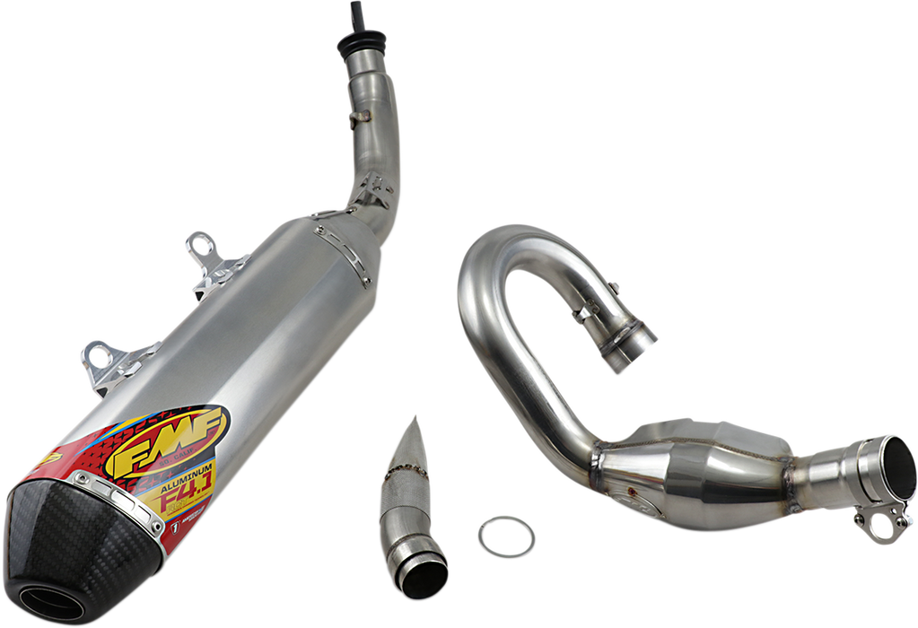 FMF 4.1 RCT Exhaust with MegaBomb - Aluminum KTM450 SX-F 2019-2021 /Husqvarna/Gas Gas    045638 1820-1875