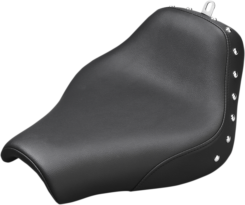 SADDLEMEN Seat - Renegade Solo - Black - Studded 818-30-001