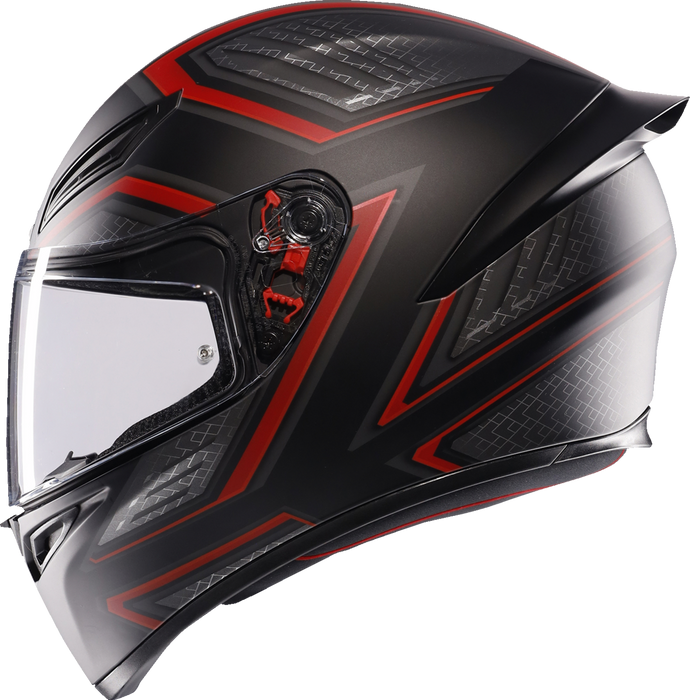 AGV K1 S Helmet - Sling - Matte Black/Red - Small 2118394003-038-S