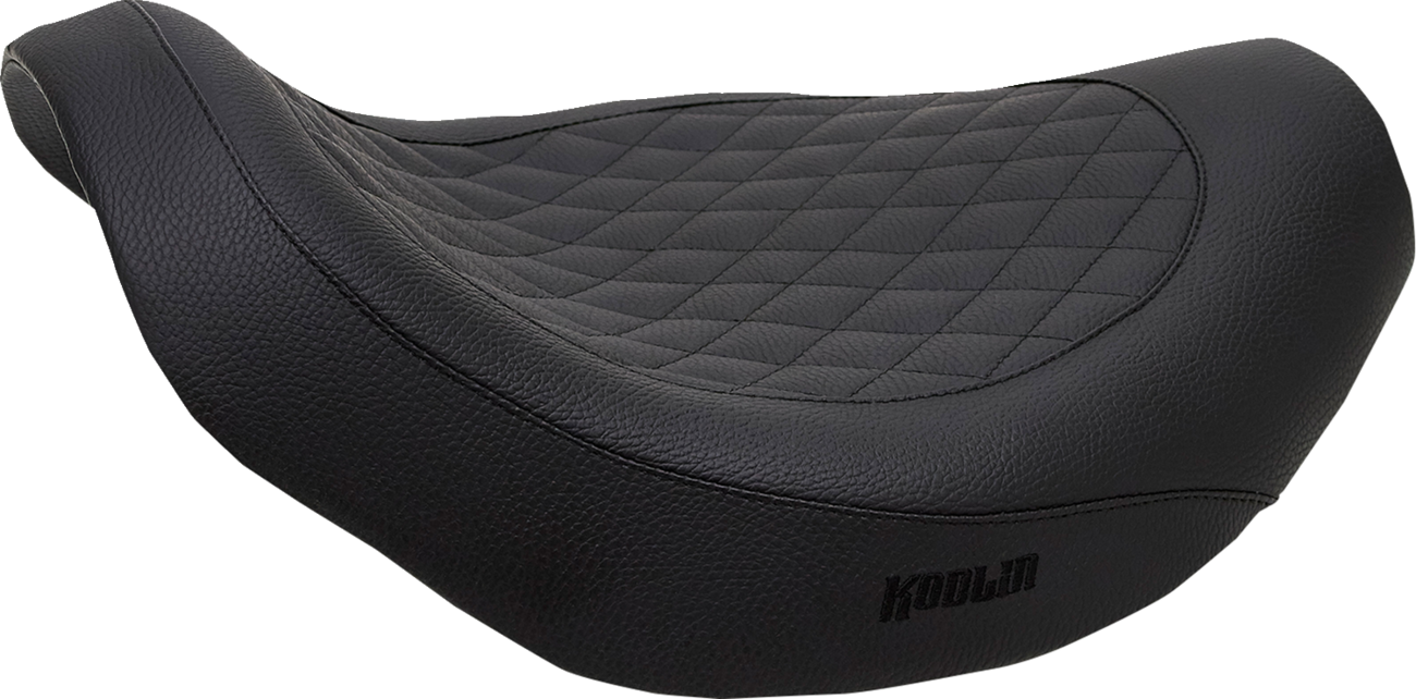 KODLIN MOTORCYCLE Seat - Solo - Black - For M8 Breakout/Fatboy K59660