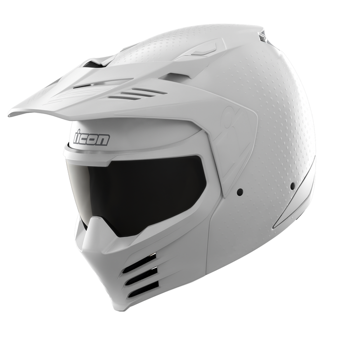 ICON Elsinore™ Motorcycle Helmet - Monotype - White - 2XL 0104-3313