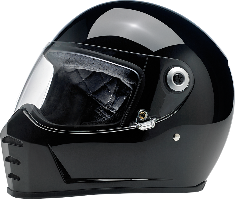 BILTWELL Lane Splitter Motorcycle Helmet - Gloss Black - 2XL 1004-101-106