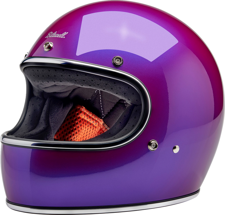 BILTWELL Gringo Motorcycle Helmet - Metallic Grape - Small 1002-339-502