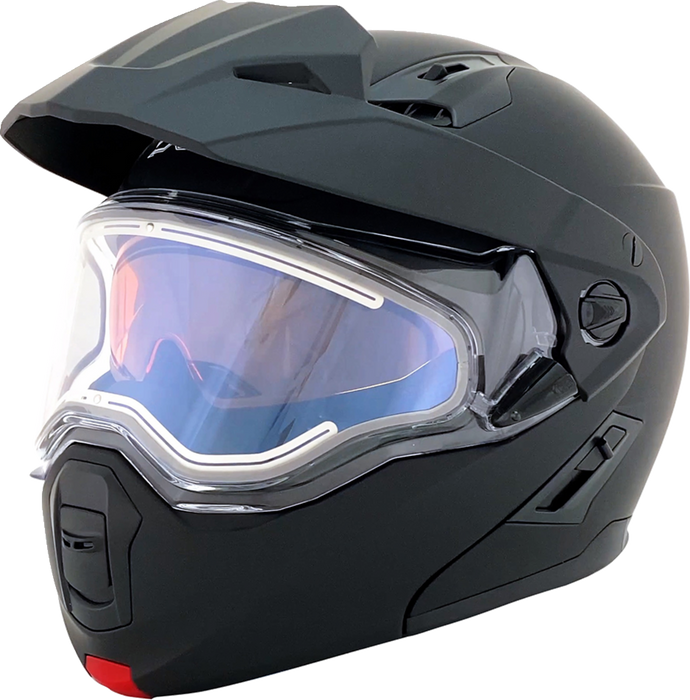 AFX FX-111DS Snow Motorcycle Helmet - Electric - Matte Black - 2XL 0120-0803