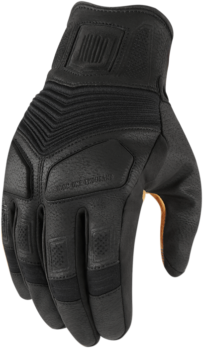 ICON Nightbreed™ Motorcycle Gloves - Black - 2XL 3301-3573