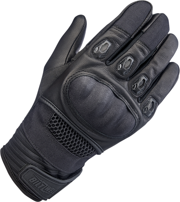 BILTWELL Bridgeport Gloves - Black Out - Small 1509-0101-302