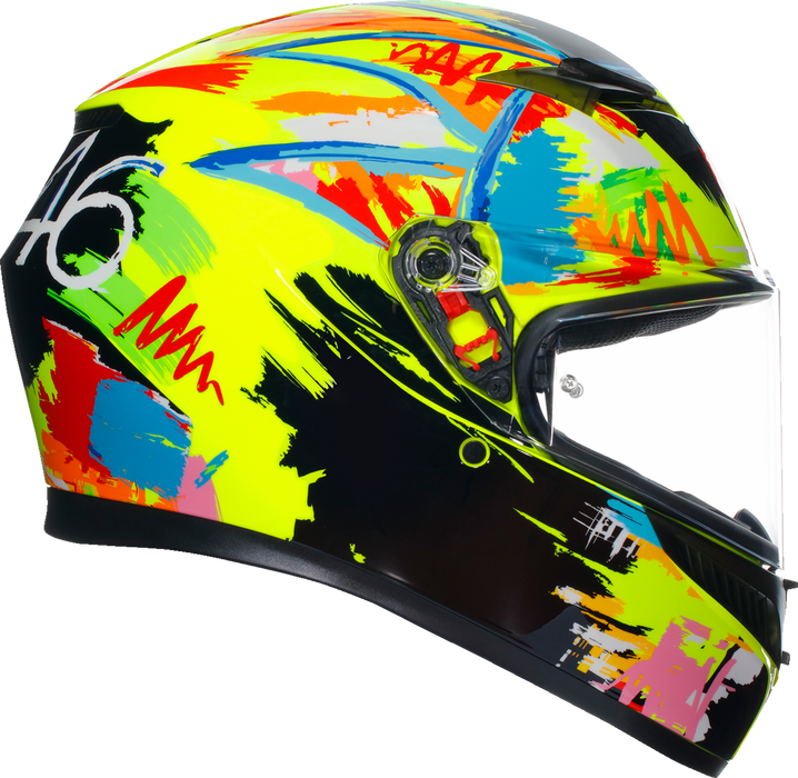 AGV K3 Motorcycle Helmet - Rossi Winter Test 2019 - 2XL 21183810040032X