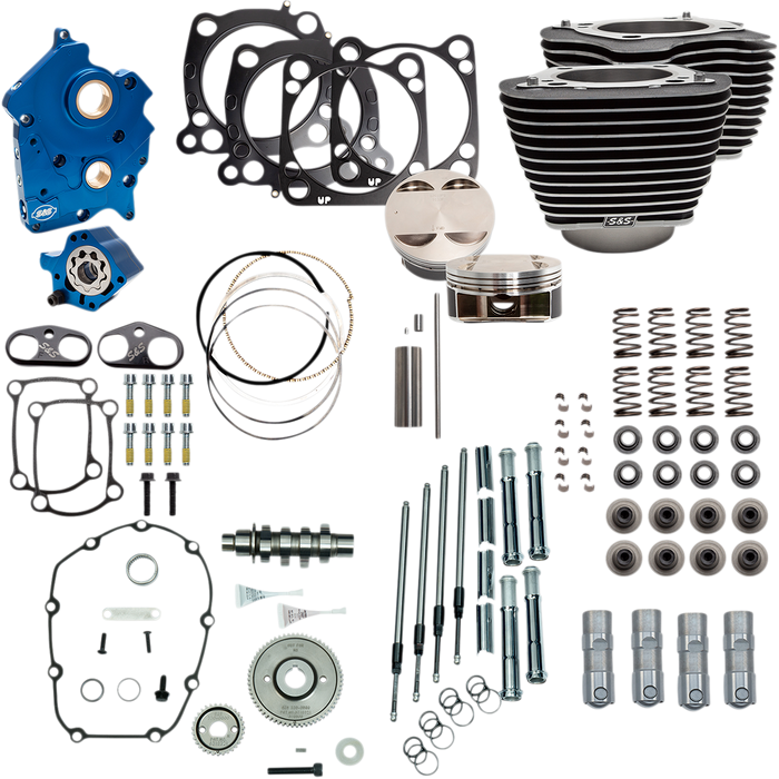 S&S CYCLE Power Pack - Oil Cooled - M8 NOT RECOMMENDED F/TRIKES 310-1104A