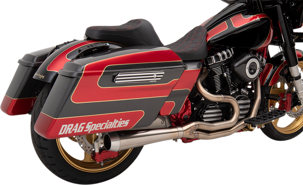 BASSANI XHAUST 2:1 Exhaust - Stainless Steel 1F22SS