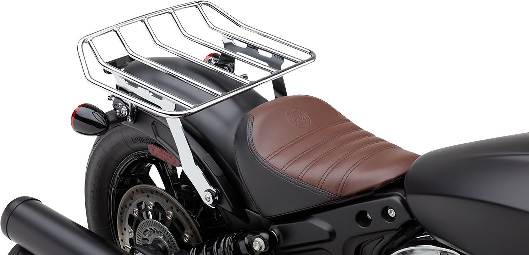 COBRA Detachable Luggage Rack - Chrome COMES WITH DOCKING KIT 502-2605