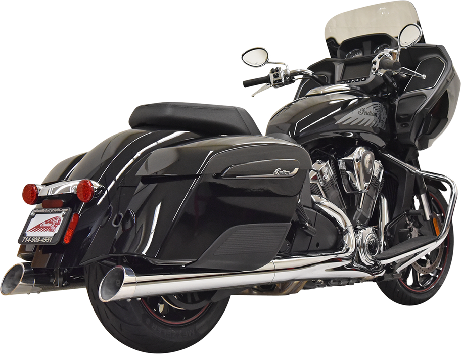 BASSANI XHAUST Chrome Mufflers 8C17S