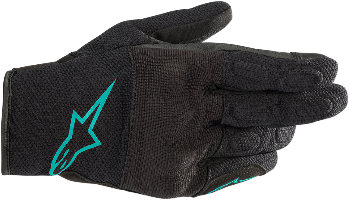 ALPINESTARS Women Stella S-Max Drystar® Gloves - Black/Teal - XS 3537620-1170-XS