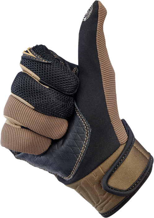 BILTWELL Baja Gloves - Chocolate - XS 1508-0201-301