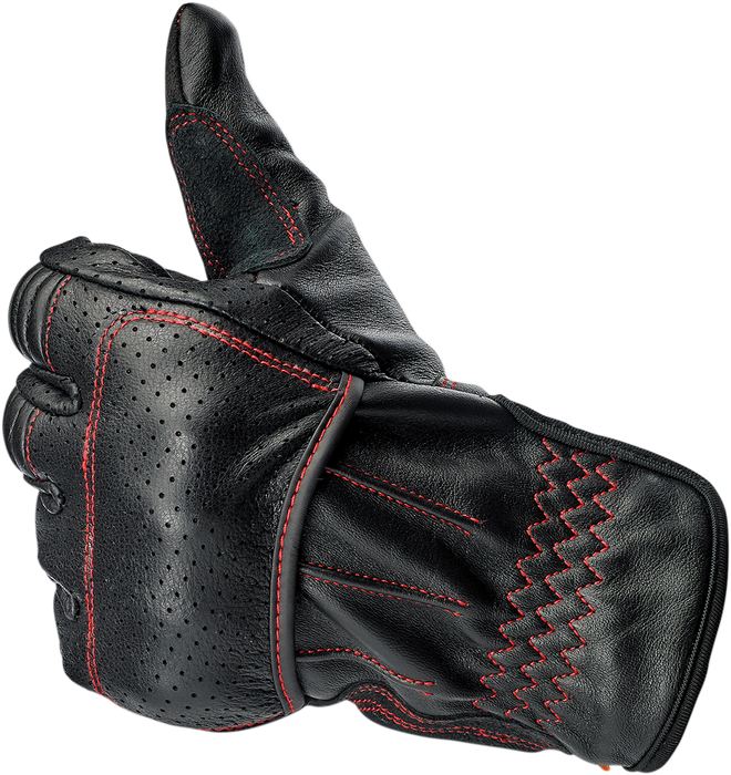 BILTWELL Borrego Gloves - Redline - XS 1506-0108-301