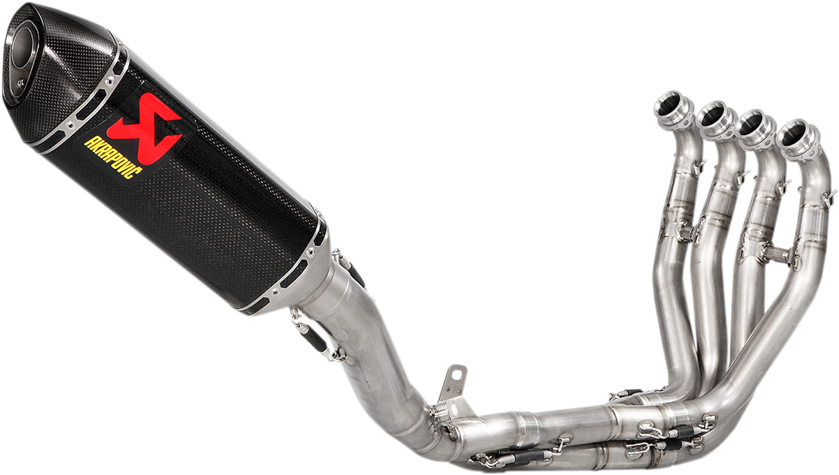 Akrapovic Kawasaki ZX10R 2016-2020 Evolution Exhaust Full System in Titanium and Carbon S-K10E9-ZC