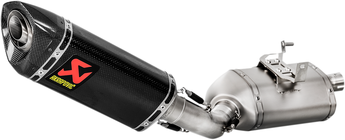 AKRAPOVIC Carbon Fiber Slip-On Line Muffler Street Triple 765 2017-2019 S-T7SO1-HAPC  1811-3514