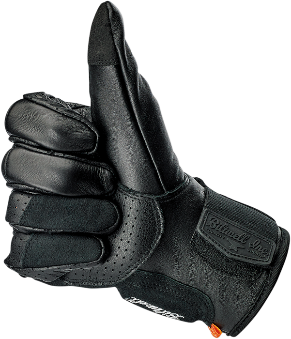 BILTWELL Borrego Gloves - Black - XS 1506-0101-301